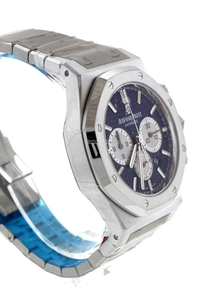 Audemars Piguet Royal Oak 41Mm Blue Dial Stainless Steel Bracelet Men’s Watch