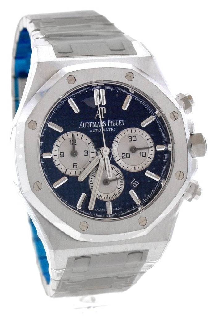 Audemars Piguet Royal Oak 41Mm Blue Dial Stainless Steel Bracelet Men’s Watch
