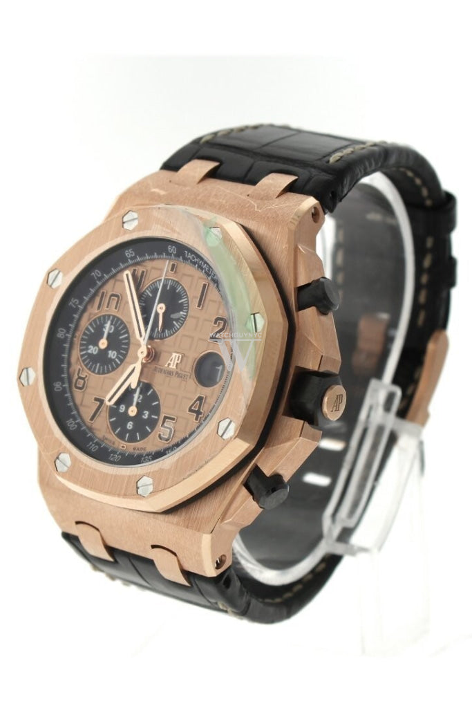 Audemars Piguet Royal Oak Offshore Champagne Dial Rose Gold 26470Or.oo.a002Cr.01 Watch