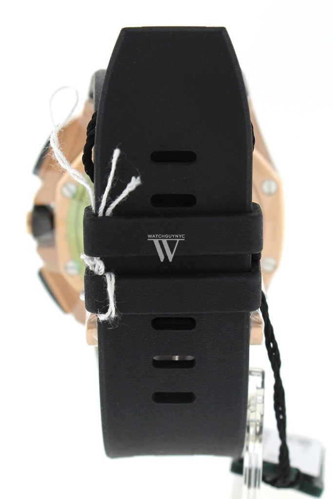 Audemars Piguet Royal Oak Offshore Black Mega Tapisserie Chronograph Dial Mens Watch