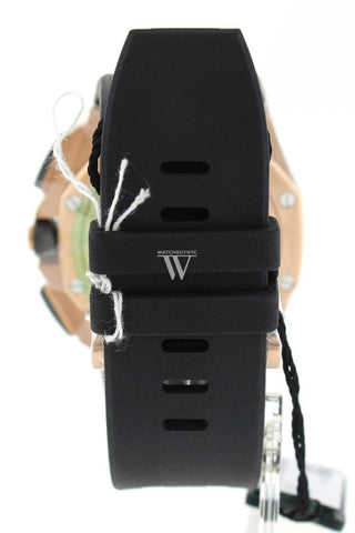 Audemars Piguet Royal Oak Offshore Black Mega Tapisserie Chronograph Dial Mens Watch