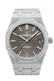 Audemars Piguet Royal Oak 37mm Grey Ruthenium Dial Automatic  Watch 15450ST.OO.1256ST.02