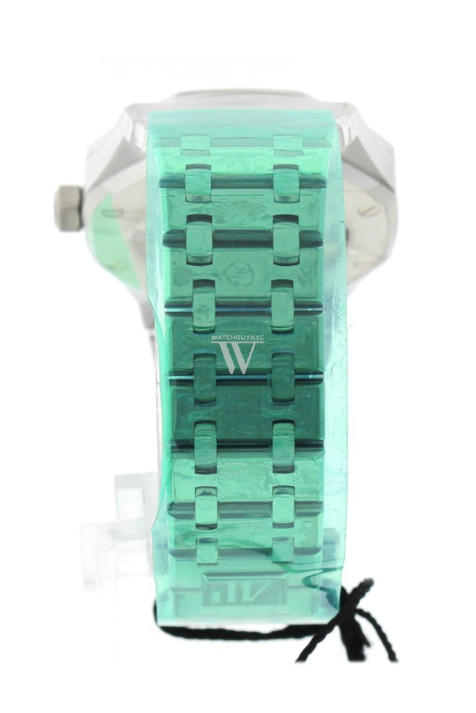 Audemars Piguet Royal Oak 37Mm Black Dial Diamond Stainless Steel Watch 15451St.zz.1256St.01