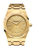 Audemars Piguet Royal Oak 39mm Yellow-gold Dial Extra-Thin 18K Yellow Gold Watch 15202BA.OO.1240BA.02 DCM