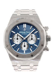 Audemars Piguet Royal Oak 41Mm Blue Dial Stainless Steel Bracelet Mens Watch 26331St.oo.1220St.01