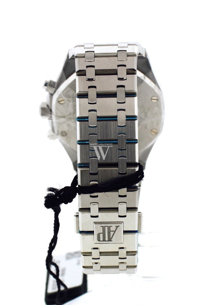 Audemars Piguet Royal Oak 41Mm Silver-Toned Dial Stainless Steel Bracelet Mens Watch