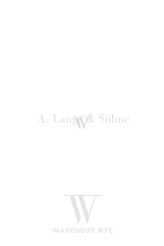 A. Lange & Sohne 1 101.021 Watch