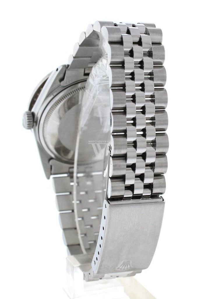 Rolex Custom Datejust 36 Red Diamond Dial Bezel Mens Watch Watches