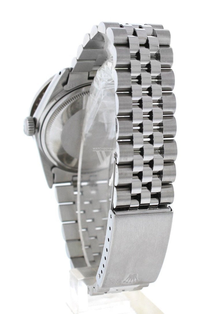 Rolex Custom Datejust 36 Red Diamond Dial Bezel Mens Watch Watches