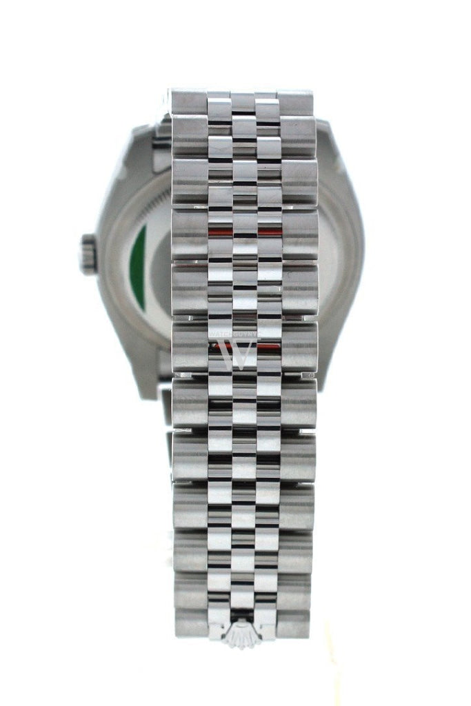 Rolex Custom Datejust 36 Mother Of Pearl Diamond Dial Bezel Mens Watch 116200 Watches