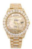 Rolex Day-Date II 41mm 30t of Custom Diamonds Men's Watch 218238