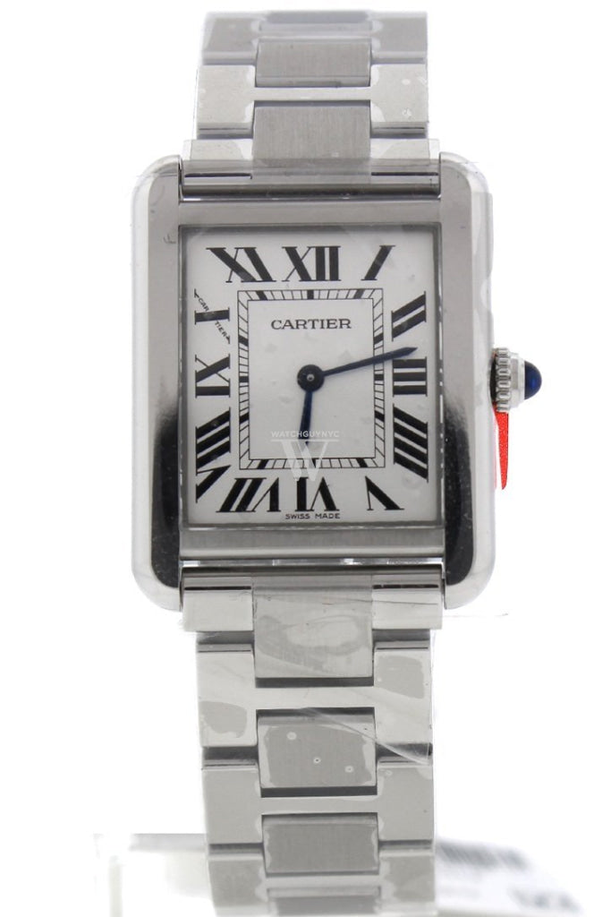 Cartier Tank Solo Small Stainless Steel Ladies Watch W5200013