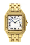 Cartier Panthère de Cartier Date XL 18-karat Yellow Gold Diamond Watch W25014B9 Pre-Owend