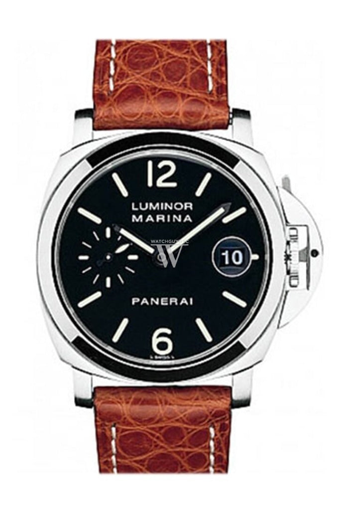 Panerai Luminor Marina Black Dial Automatic Mens Watch Pam00048