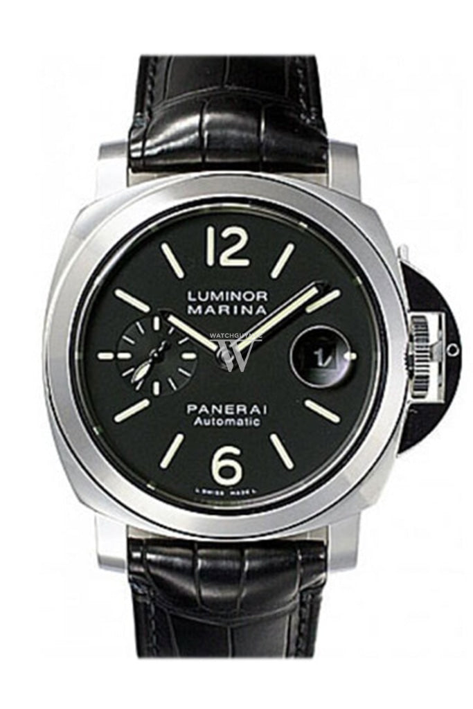 Panerai Luminor Marina Automatic Mens Watch Pam00104 Black