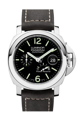 Panerai Luminor Power Reserve Automatic Acciaio 44Mm Black Dial Mens Watch Pam01090