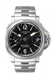 Panerai Luminor Gmt Watches 44mm Black Dial Men's Watch Pam00297