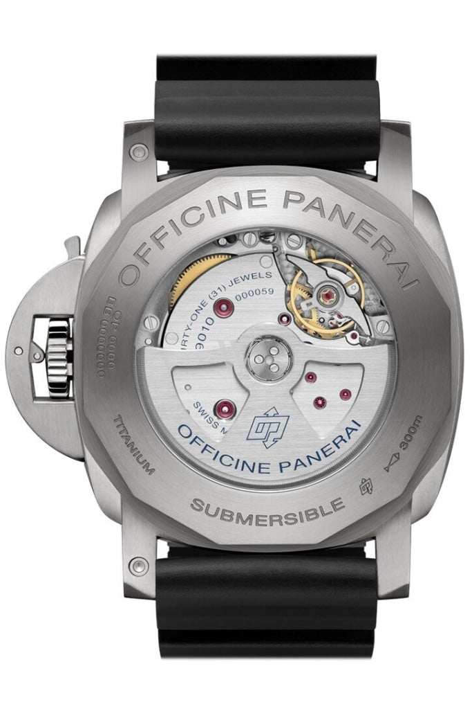 Panerai Luminor Submersible 1950 3 Days Automatic Titanio 47Mm Black Dial Mens Watch Pam01305