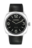 Panerai Radiomir Black Dial Leather 45mm Men's Watch PAM00610