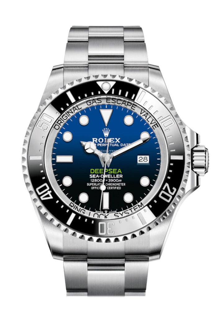 Rolex Deepsea Sea-Dweller D-Blue 44 Dial Automatic Men’s Stainless Steel Oyster Watch 126660
