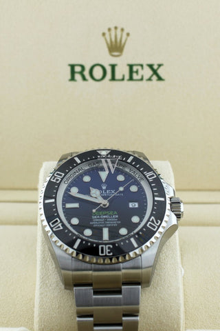 Rolex Sea Dweller Deepsea 44 Deep Blue Dial Stainless Steel Mens Watch 116660