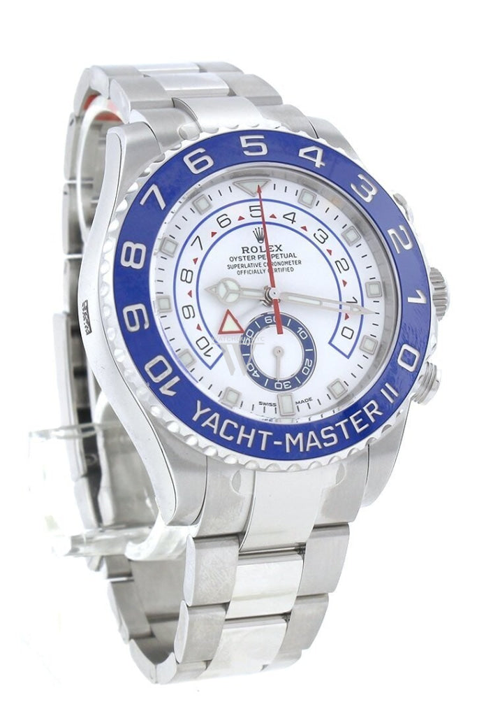 Rolex Yacht-Master Ii 44 White Dial Stainless Steel Mens Watch 116680