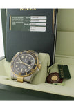Rolex Submariner Date 40 Black Dial 18K Yellow Gold And Steel Mens Watch 116613 Pre-Owned-Watches