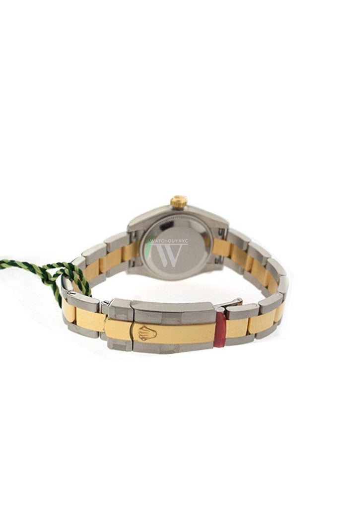 Rolex Datejust 26 Blue Dial 18K Yellow Gold And Steel Ladies Watch 179173