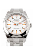 ROLEX Milgauss White Dial Men's Watch 116400 DC