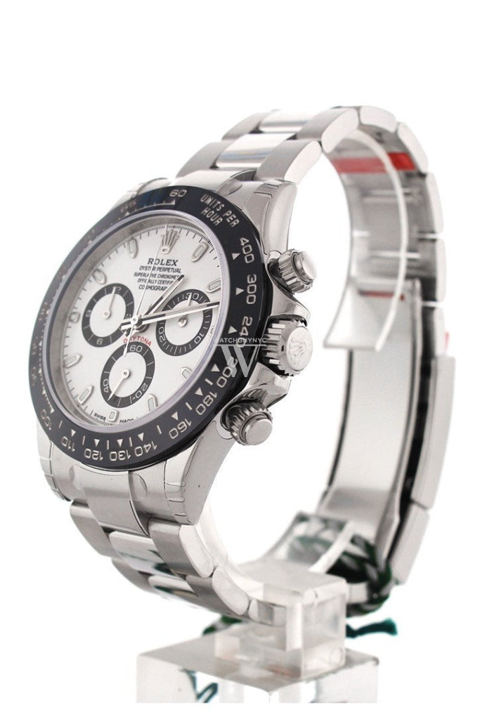 Rolex Cosmograph Daytona 40 White Dial Stainless Steel Oyster Mens Watch 116500Ln