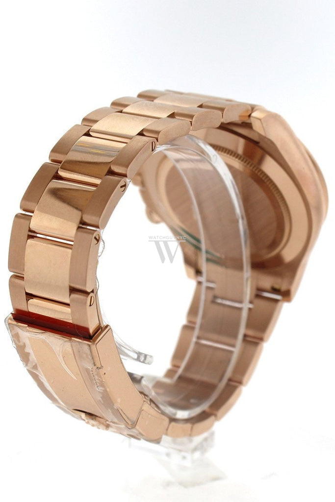 Rolex Cosmograph Daytona Chocolate Dial 18K Everose Gold Oyster Automatic Mens Watch 116505