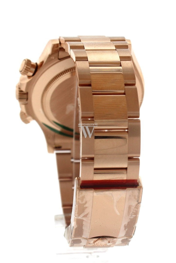 Rolex Cosmograph Daytona Chocolate Dial 18K Everose Gold Oyster Automatic Mens Watch 116505