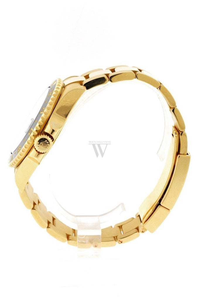 Rolex Gmt-Master Ii 40 Black Dial Stainless Steel Mens Watch 116718