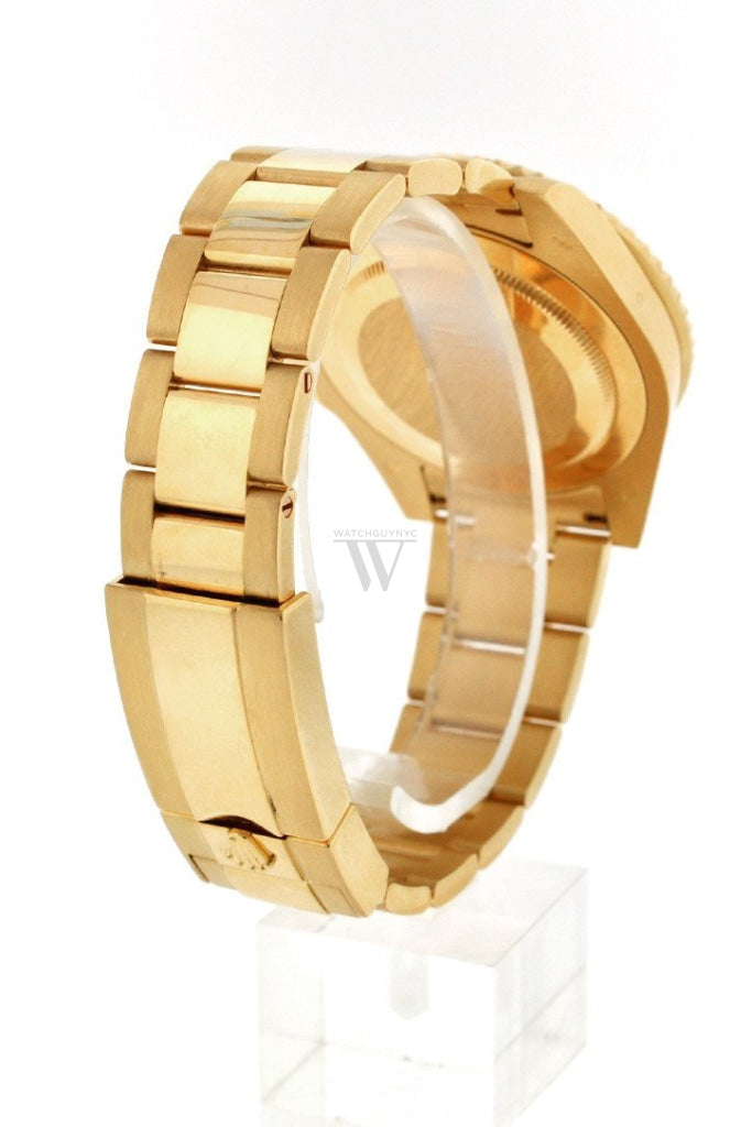 Rolex Gmt-Master Ii 40 Black Dial Stainless Steel Mens Watch 116718