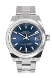Rolex Datejust 31 Blue Dial Steel Ladies Watch 178240