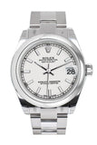 Rolex Datejust 31 White Dial Steel Ladies Watch 178240 / None