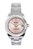Rolex Datejust 31 Pink Dial Steel Ladies Watch 178240