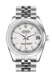 Rolex Datejust 31 White Dial Stainless Steel Jubilee Ladies Watch 178240 / None