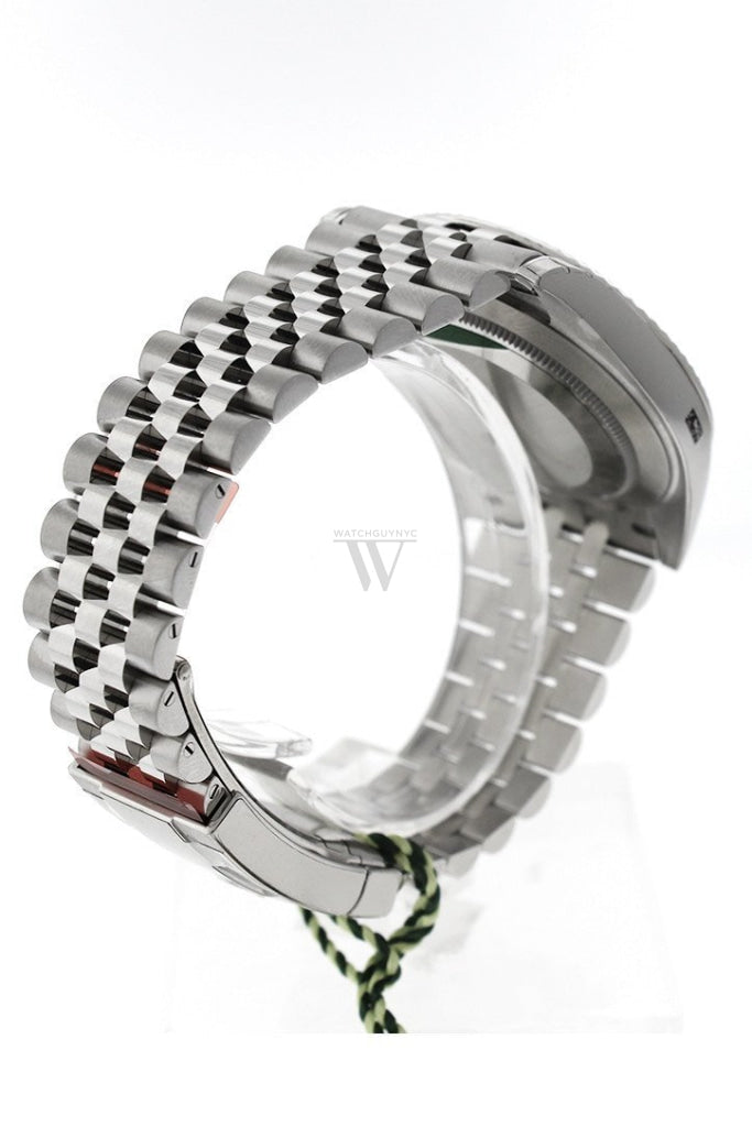 Rolex Datejust 41 Black Dial Automatic Mens Jubilee Watch 126300