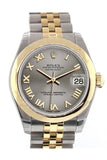 Rolex Datejust 31 Steel Roman Dial 18K Gold Two Tone Jubilee Ladies 178243