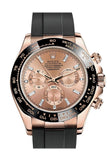 Rolex Cosmograph Daytona Pink Dial Oysterflex Strap Mens Everose Watch 116515LN 116515 NP