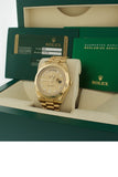 Rolex Day-Date Ii 41 Champagne Diamond Dial 18K Yellow Gold Mens Watch 218238 Pre-Owned-Watches