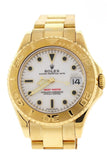 Rolex Yacht-Master White Dial Steel 18K Yellow Gold Ladies Watch 169628