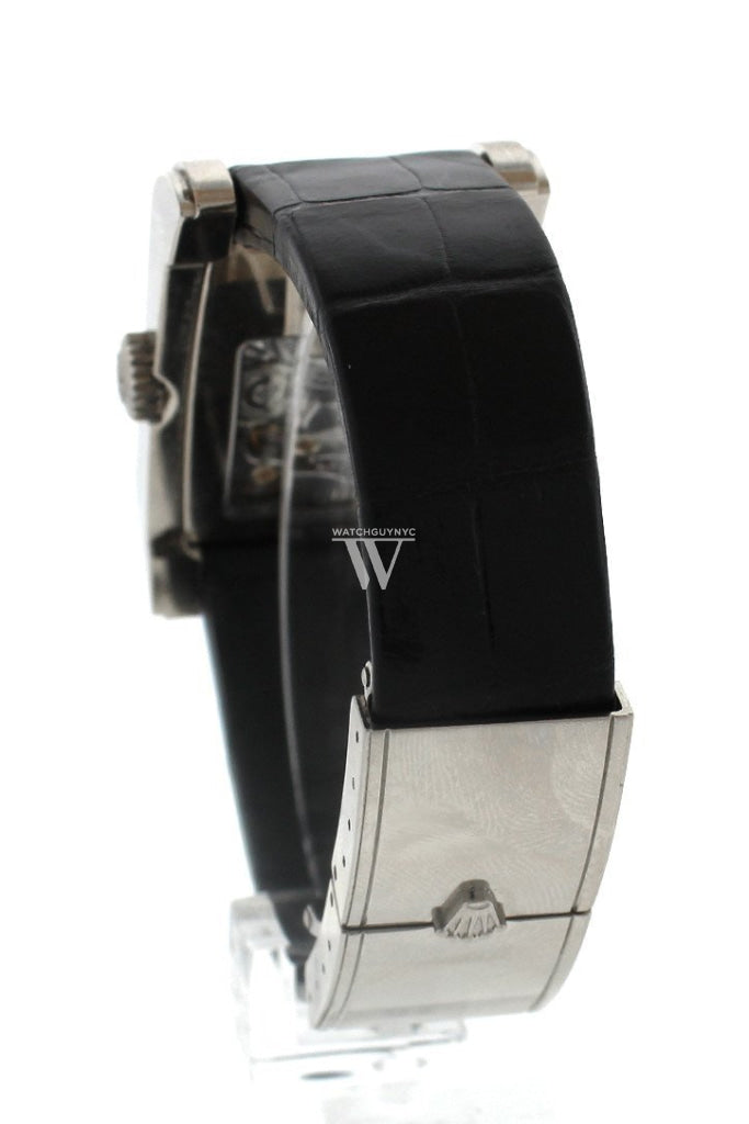 Rolex Cellini Prince 18K White Gold Mens Watch 5443/9 Pre-Owned-Watches