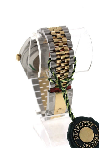 Rolex Datejust 31 Champagne Jubilee Diamond Dial 18K Gold Two Tone Ladies 178243 Watch